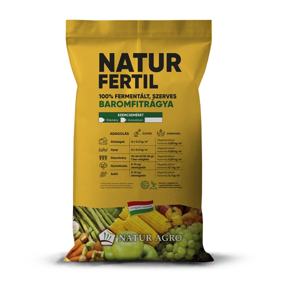 Natur Fertil granulátum - 15 kg zsák